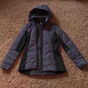 Purple winter snow jacket